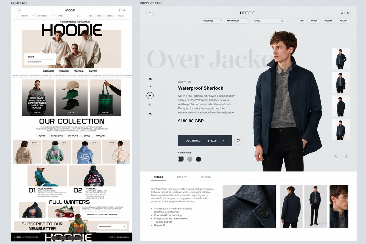 ThemeBros. Hoodie theme